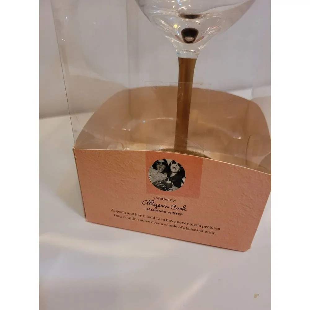 Hallmark wine glass